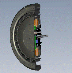 Cross-sectional diagram of the Nano Wheel