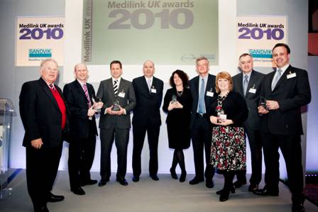 MedilinkUK 2010 award winners
